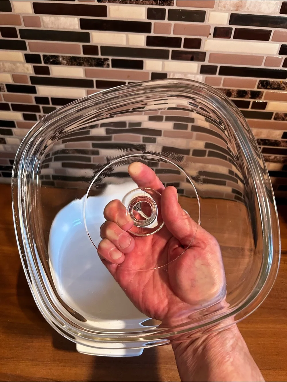 Corningware white glass